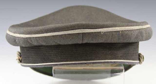 GERMAN WWII LUFTWAFFE OFFICERS VISOR - 3