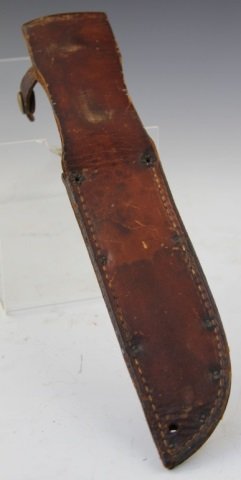 ORIGINAL WWII USMC KA - BAR KNIFE AND SHEATH - 5