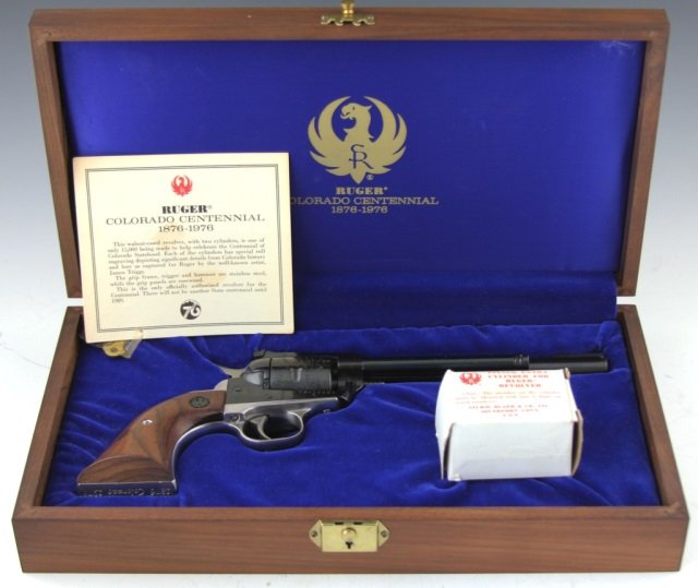 BICENTENNIAL RUGER SINGLE SIX COLORADO CASE - 2