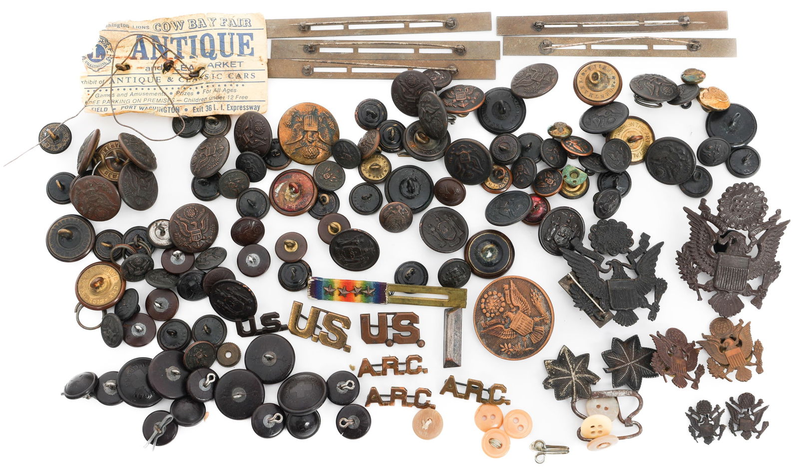 SPAN-AM WAR - WWI US INSIGNIA & BUTTONS (1 of 10)