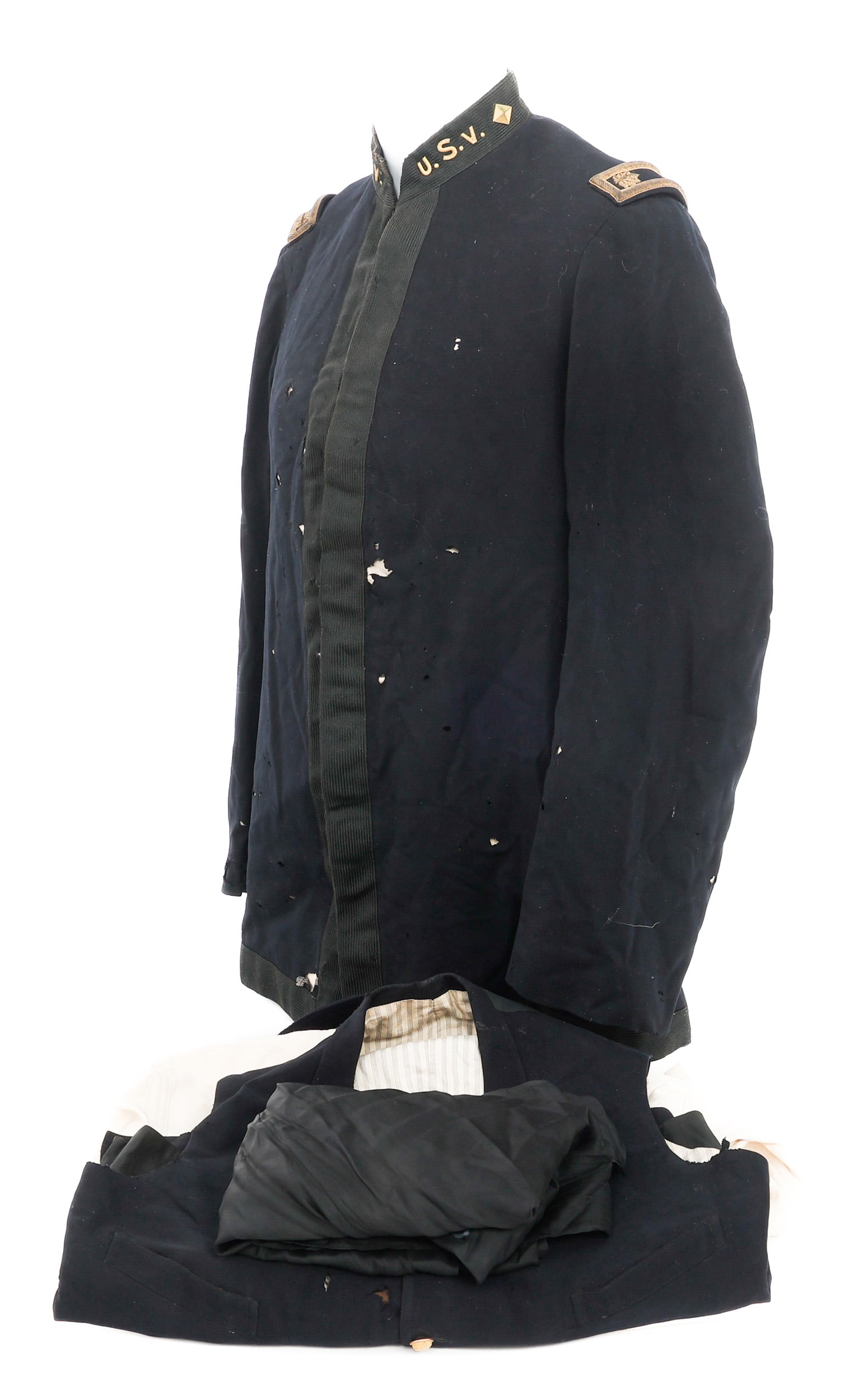 SPAN-AM US VOLUNTEER M1895 OFFICER TUNIC & VEST (1 of 16)