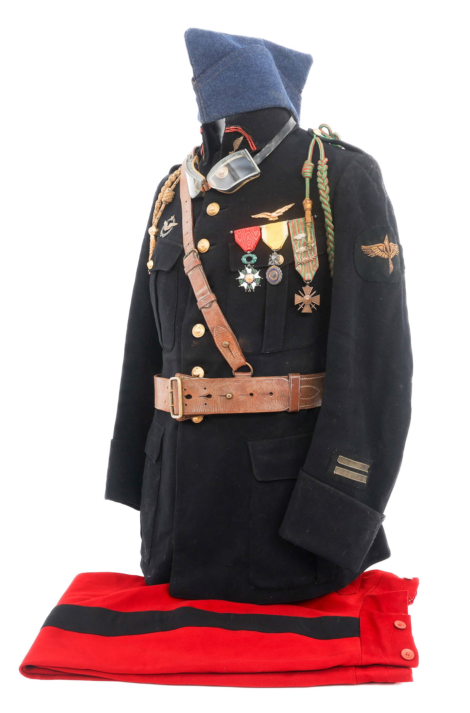 WWI FRENCH AIR SERVICE KIA PILOT UNIFORM (1 of 20)