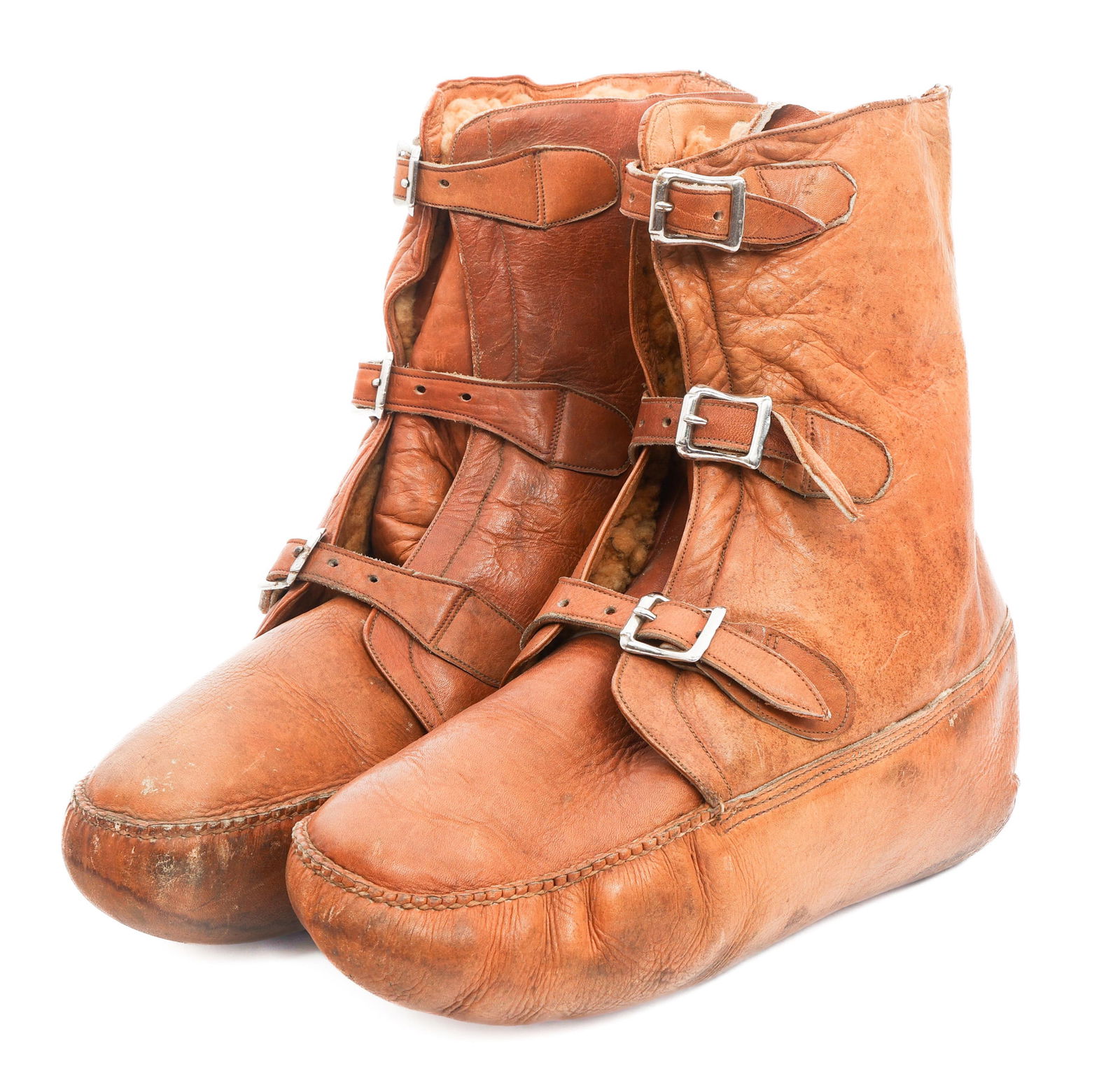 POST WWI US NAMED TYPE A-1 FLYING MOCCASIN BOOTS (1 of 13)