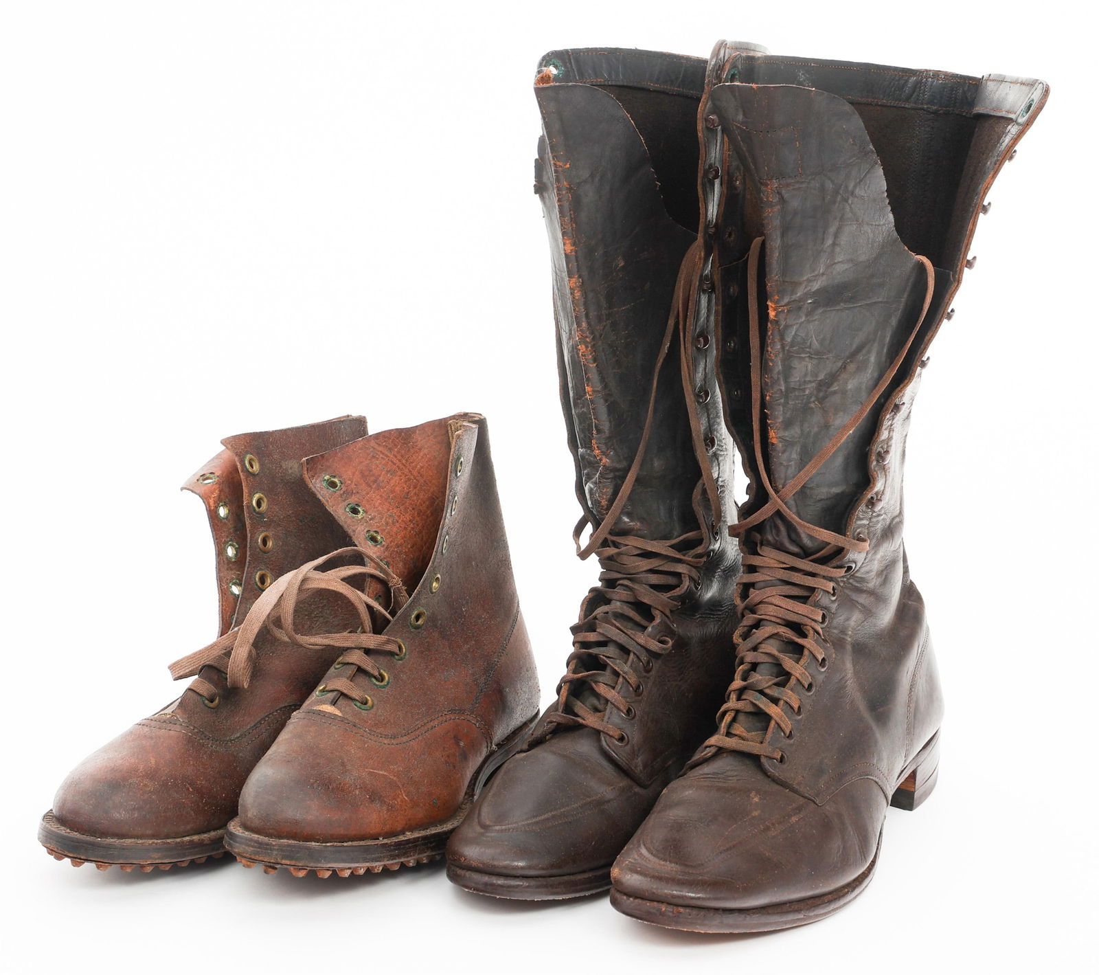 19th C. - WWI EUROPEAN MILITARY WOMEN'S BOOTS (1 of 14)