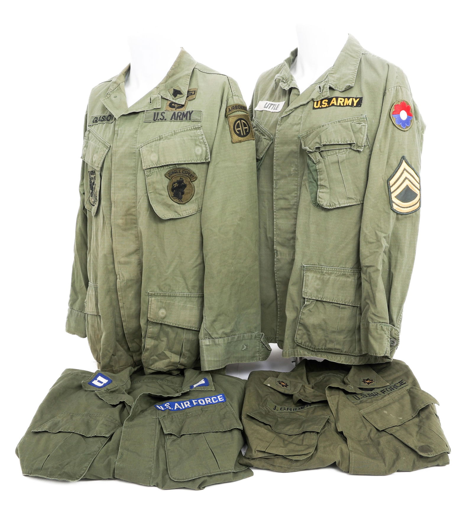 VIETNAM WAR US ARMY & USAF JUNGLE JACKETS (1 of 20)