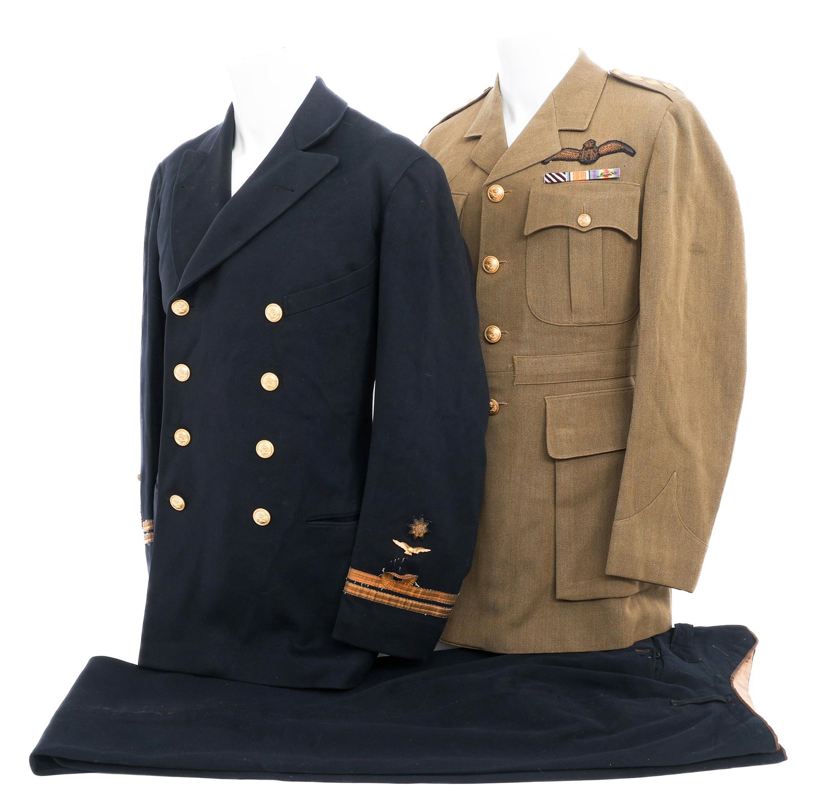 WWI RAF & RNAS CAPTAIN UNIFORM GROUPING (1 of 18)