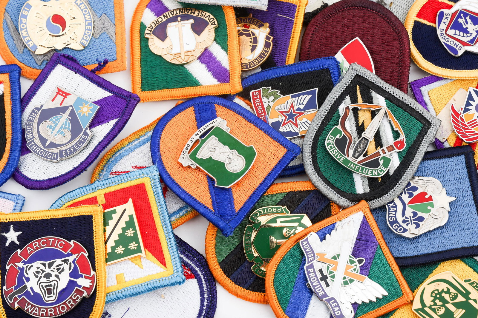 COLD WAR - CURRENT US ARMED FORCES FLASH INSIGNIA - 14