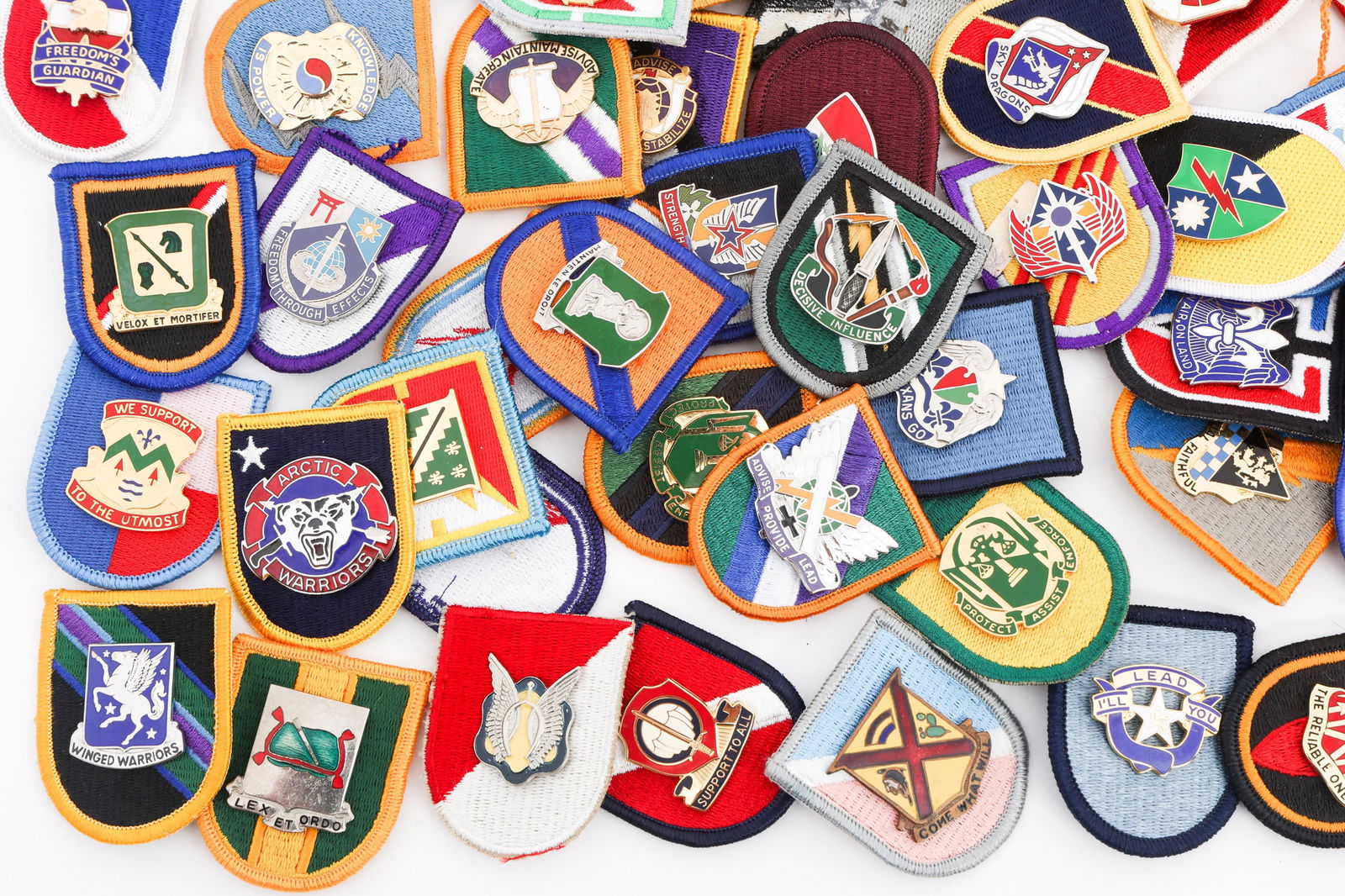 COLD WAR - CURRENT US ARMED FORCES FLASH INSIGNIA - 8