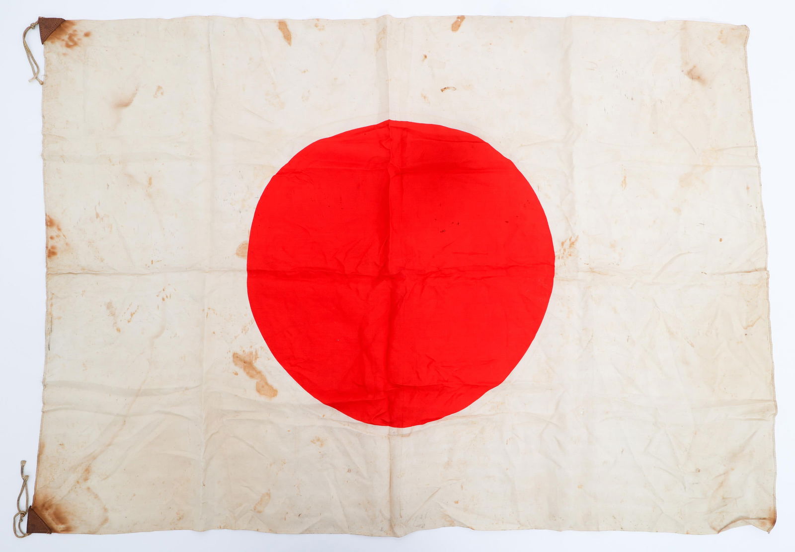 WWII IMPERIAL JAPANESE ARMY SILK FLAG (1 of 14)