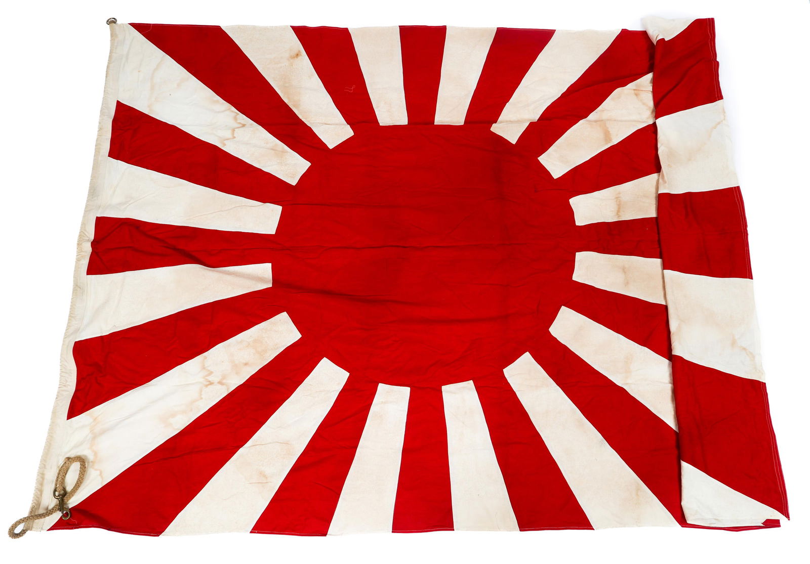 JAPANESE NAVAL ENSIGN RISING SUN FLAG (1 of 14)