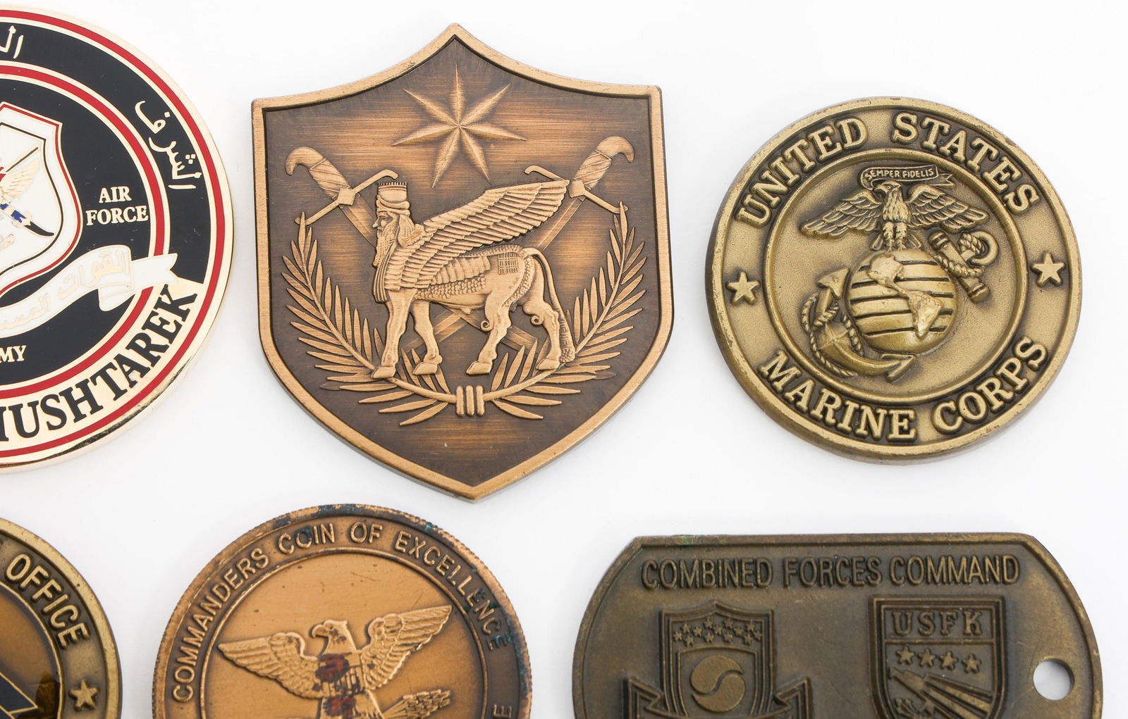 COLD WAR - CURRENT US ARMED FORCES CHALLENGE COINS - 3