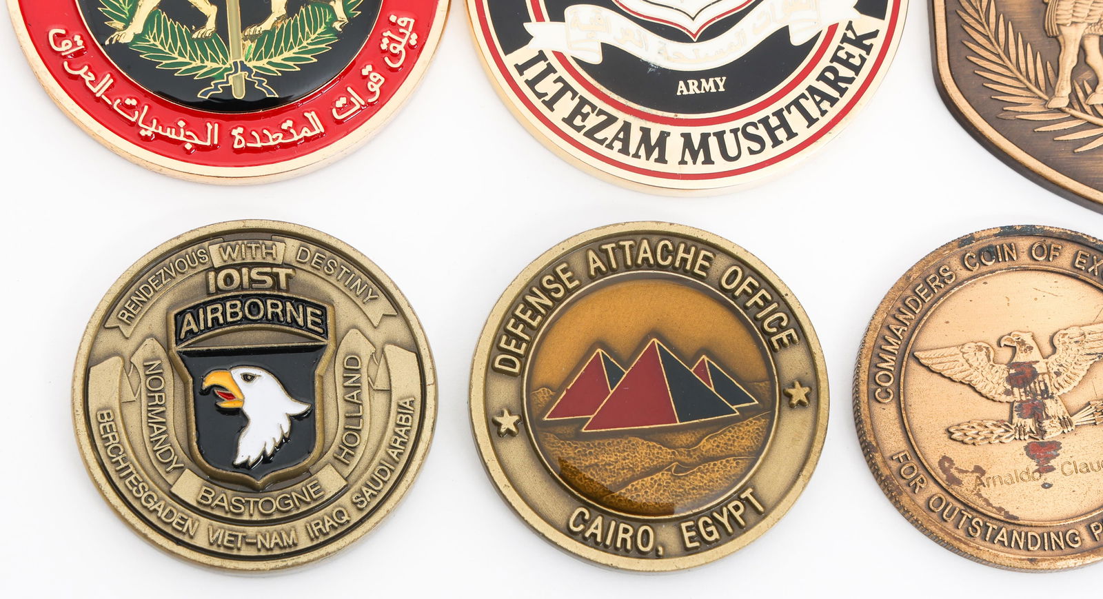 COLD WAR - CURRENT US ARMED FORCES CHALLENGE COINS - 4