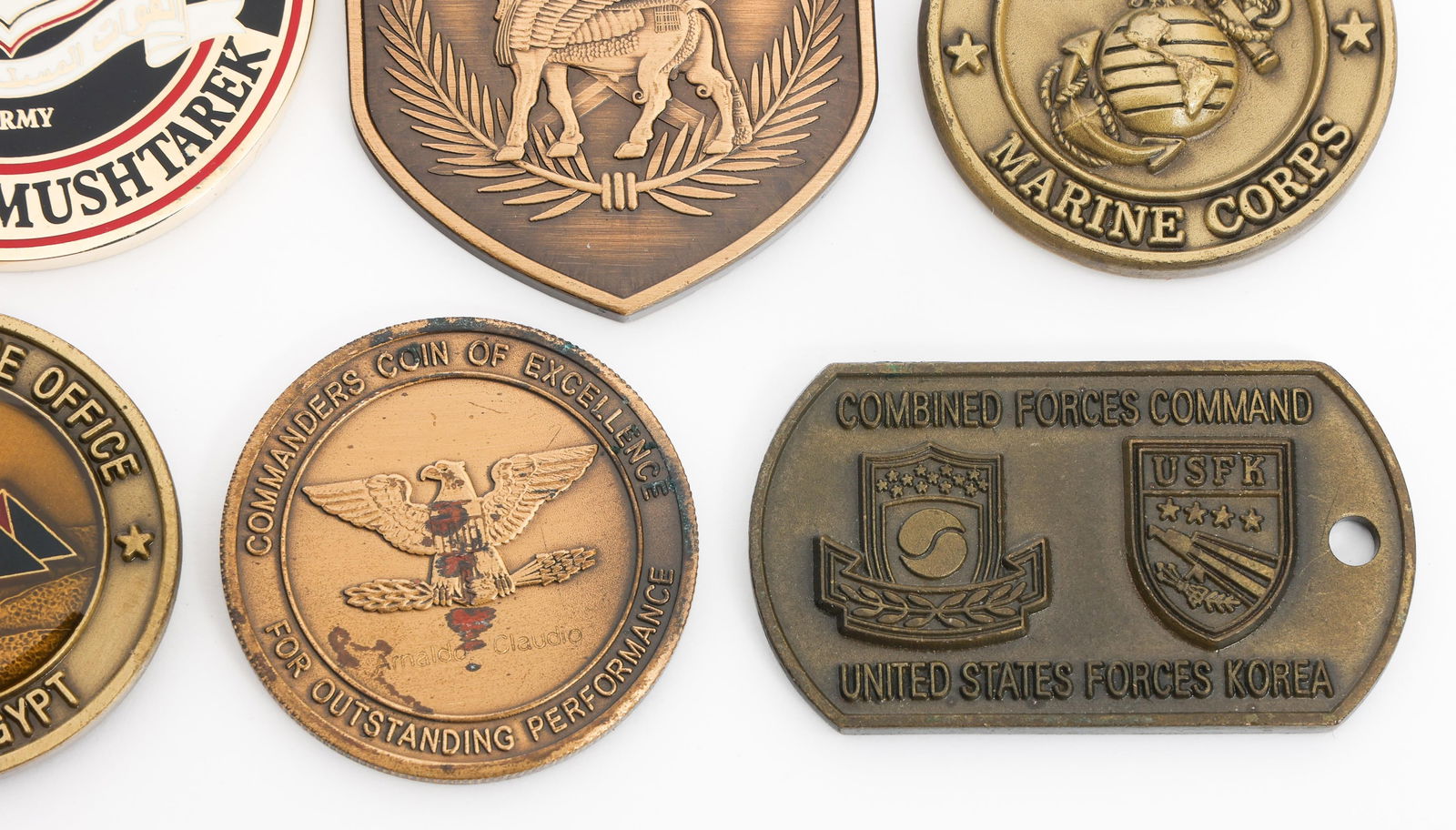 COLD WAR - CURRENT US ARMED FORCES CHALLENGE COINS - 5