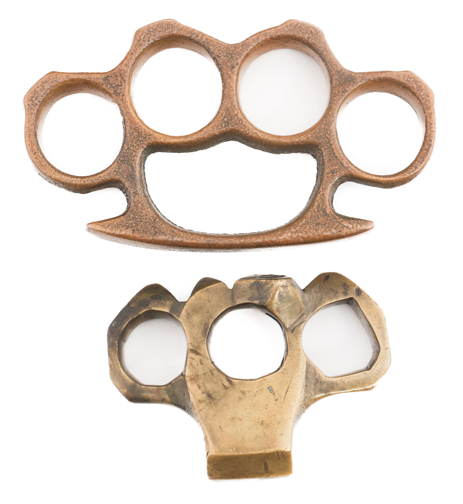 WWI US ARMY AEF TRENCH MODIFIED BRASS KNUCKLES (1 of 8)