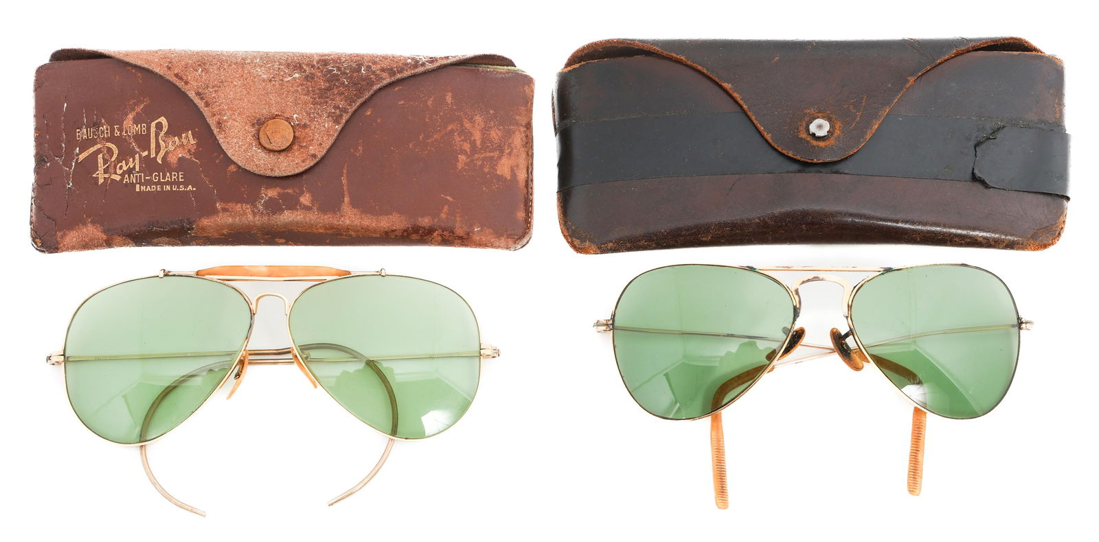 WWII US AAF PILOT RAYBAN & AVIATION SUNGLASSES (1 of 14)