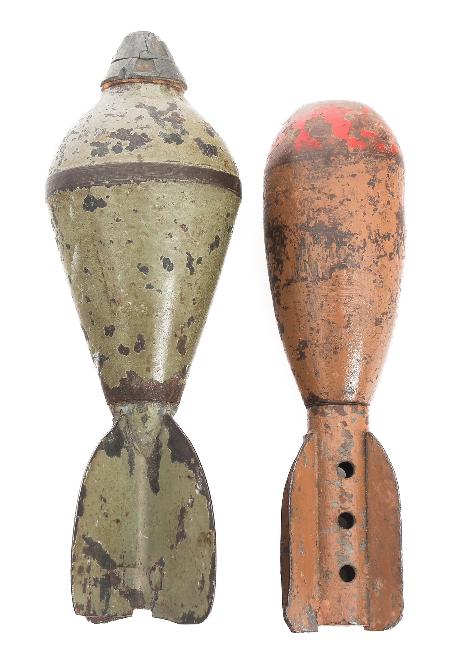 WWI FRENCH PNEUMATIC MORTAR BOMBS (1 of 14)