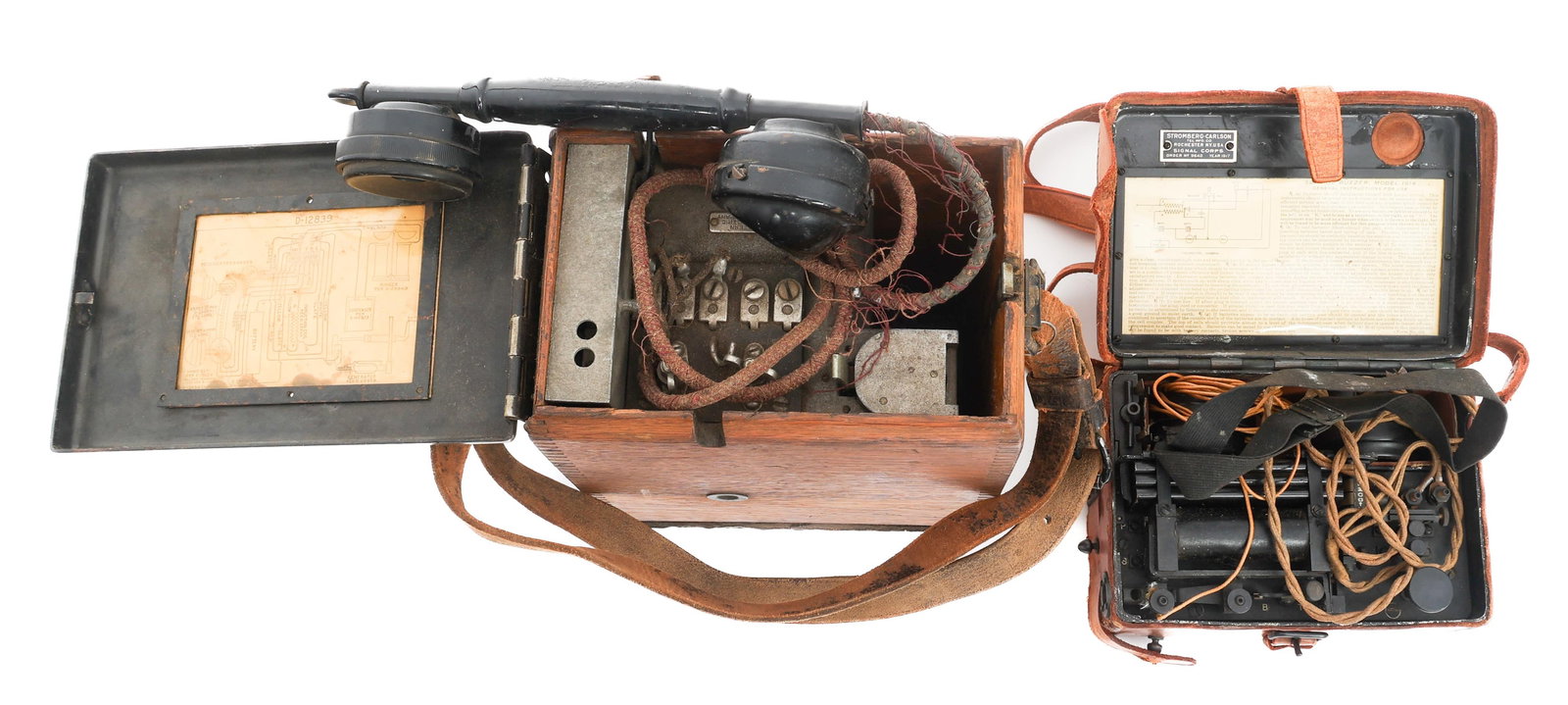 WWI US ARMY SIGNAL CORPS TELEPHONE AND TELEGRAM (1 of 20)