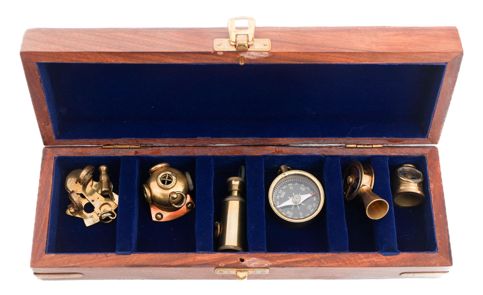 US BOATSWAIN'S WHISTLES & BOX (1 of 5)