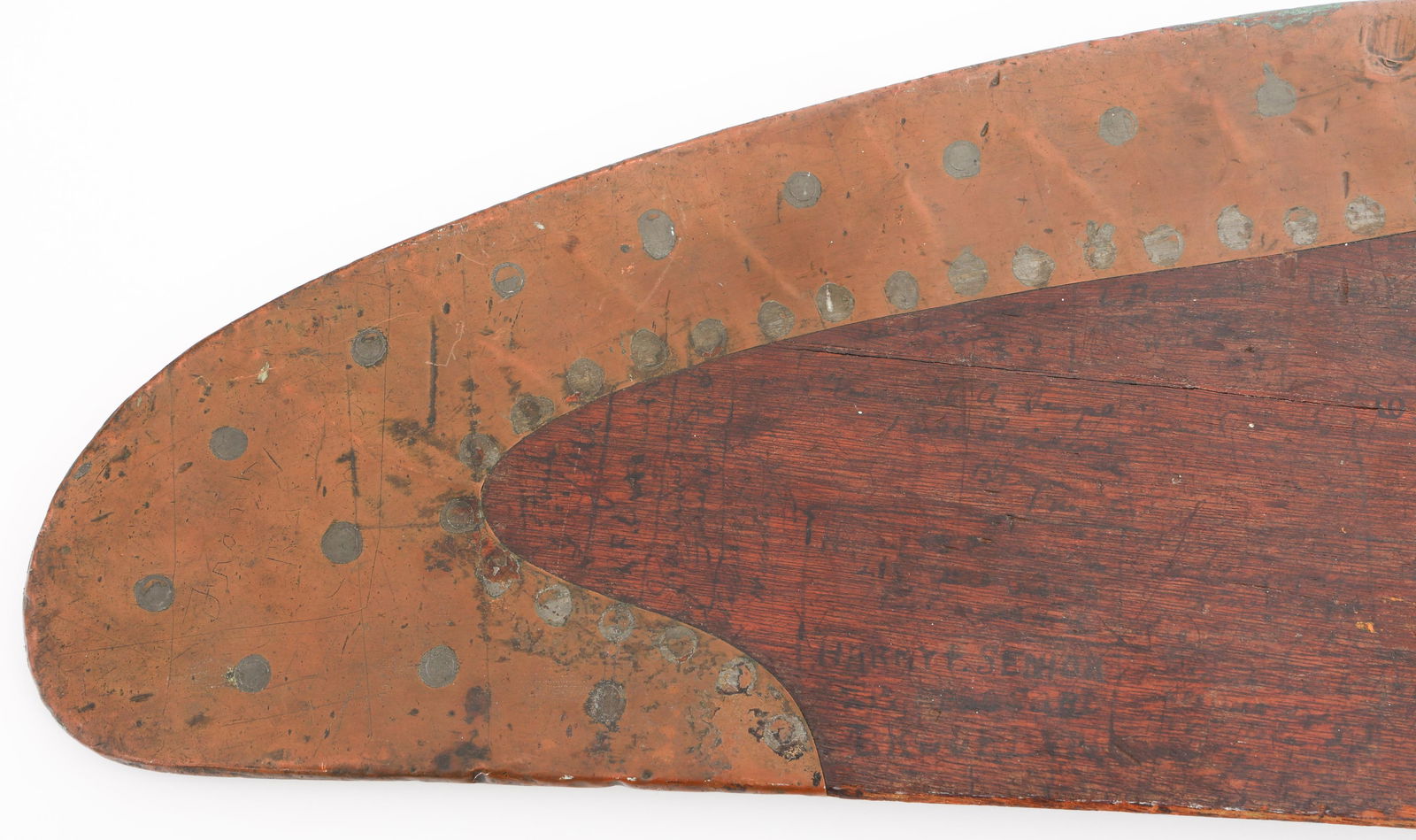 WWI SIGNED PROPELLER TIP - 2