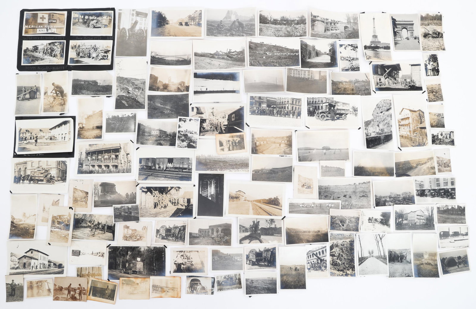 WWI AMERICAN FIELD SERVICE AMBULANCE PHOTOS (1 of 19)