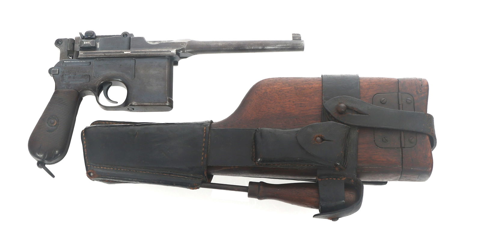 MAUSER MODEL C96 PISTOL WITH STOCK & HOLSTER (1 of 20)