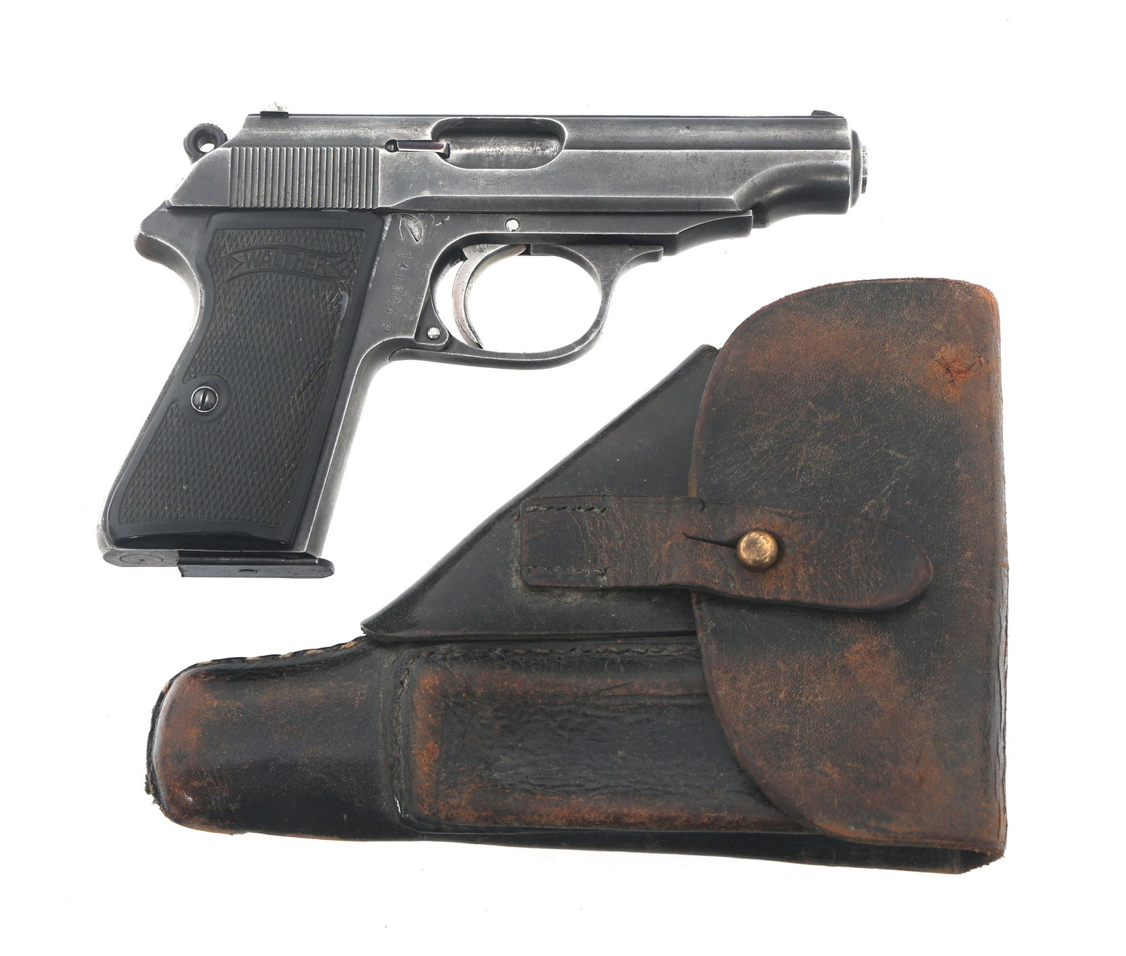 NSKK MARKED WALTHER MODEL PP 7.65mm PISTOL (1 of 18)