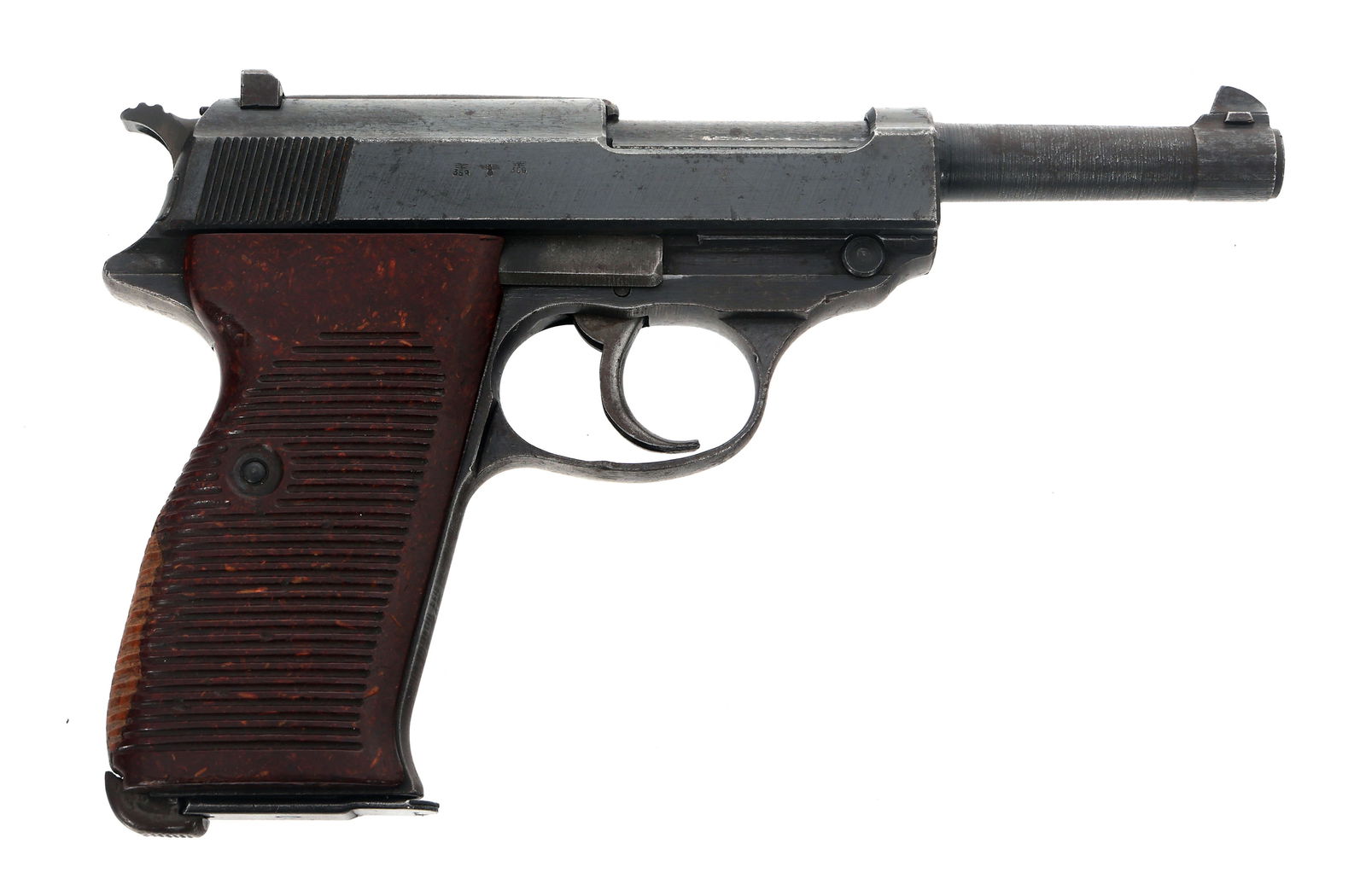 WWII GERMAN ac 45 CODE WALTHER P38 9mm CAL PISTOL (1 of 14)