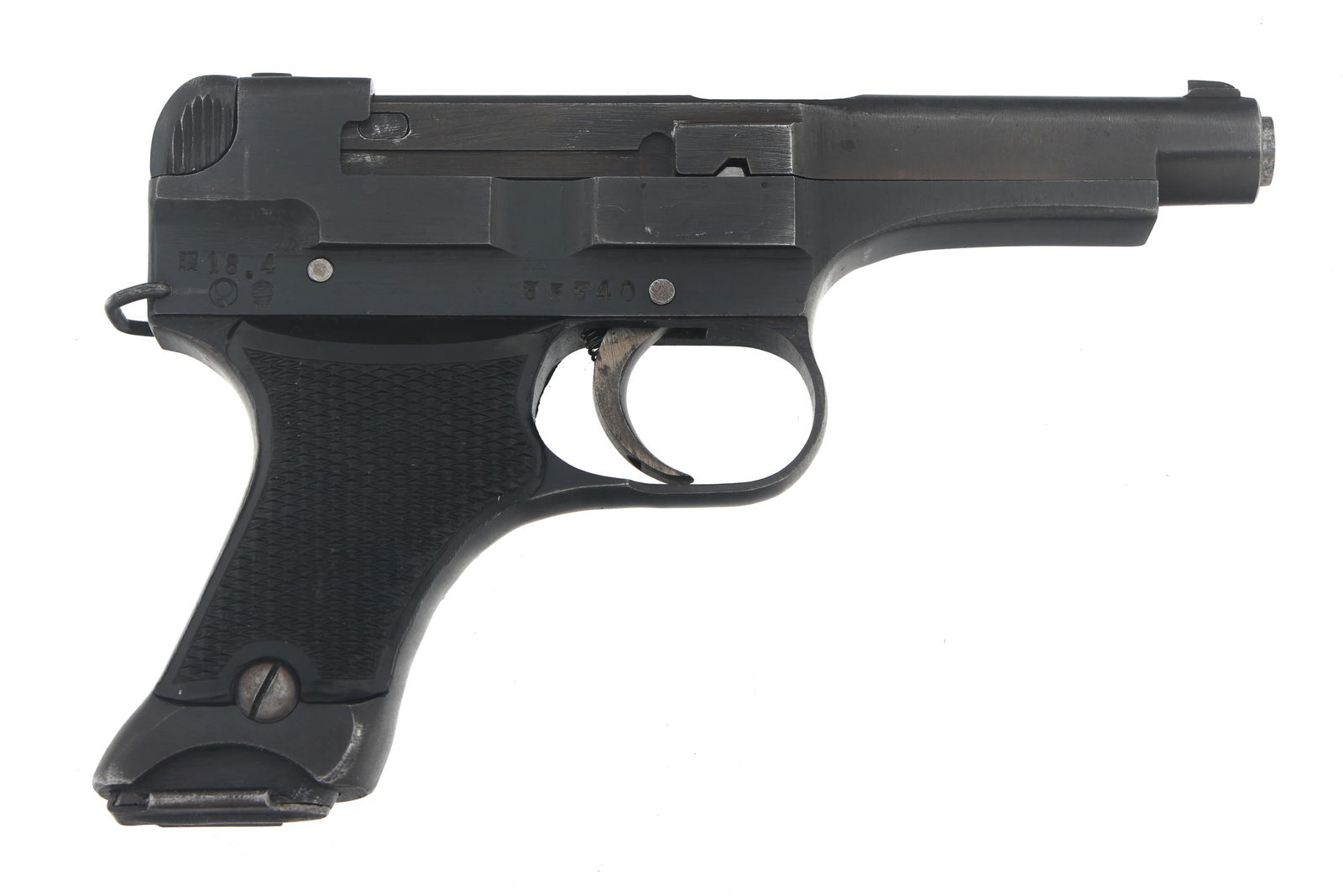 WWII JAPANESE NAGOYA TYPE 94 8mm NAMBU PISTOL (1 of 13)