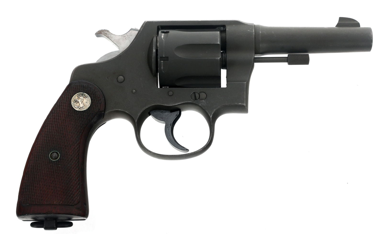 BRITISH PROOFED COLT MODEL NEW SERVICE REVOLVER (1 of 14)