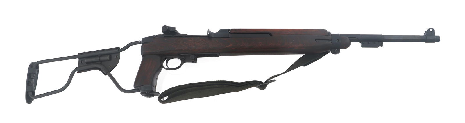 WWII US INLAND DIV M1A1 30 CAL PARATROOPER CARBINE: WWII US INLAND DIV M1A1 30 CAL PARATROOPER CARBINE WWII 1944 US Inland Division M1A1 .30 caliber Paratrooper carbine. Second block. Barrel stamped Inland MFG. Div - General Motors - 9-44. Type II rear