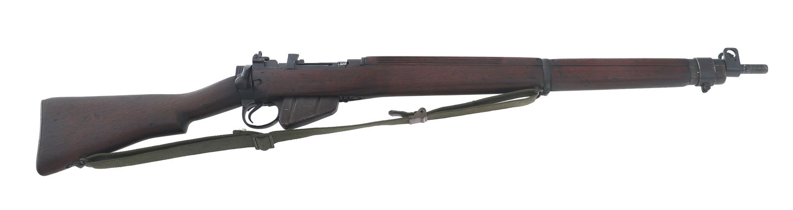 LONG BRANCH MODEL No 4 Mk I * .303 CALIBER RIFLE: LONG BRANCH MODEL No 4 Mk I * .303 CALIBER RIFLE 1942 Canadian Long Branch Model No 4 Mk I* .303 British caliber bolt action rifle. No import stamp. Left side of receiver stamped No4 Mk1 * Long Branch