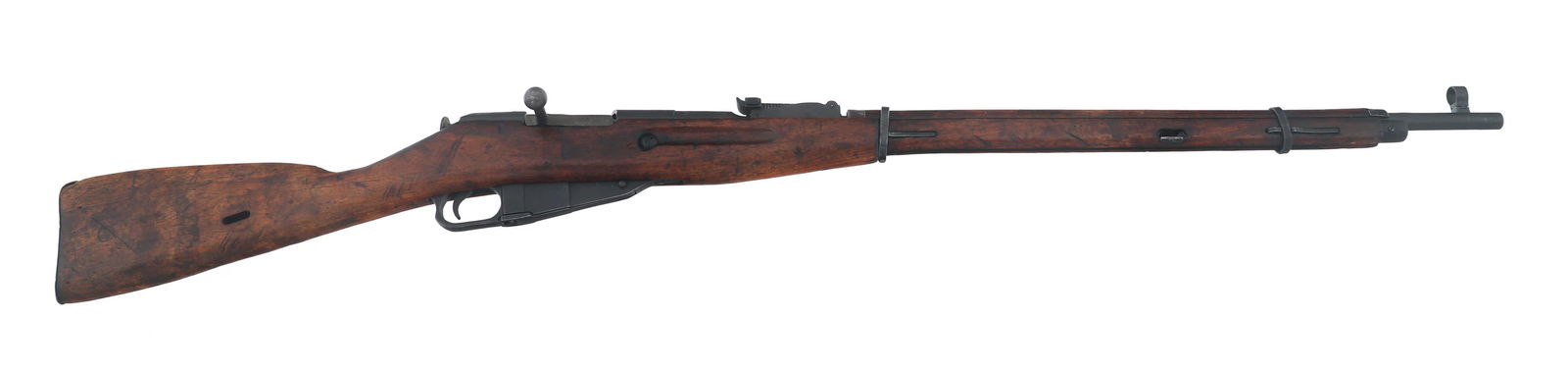WWII 1943 RUSSIAN IZHEVSK 91/30 MOSIN NAGANT RIFLE (1 of 11)