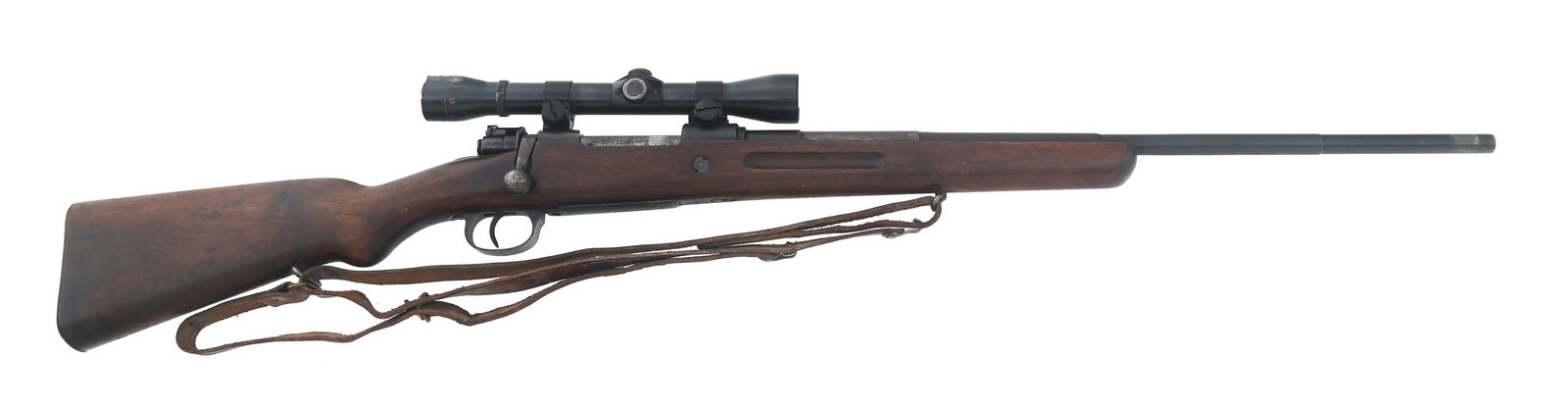 SPORTERIZED GERMAN MAUSER MODEL 98 7.92mm RIFLE (1 of 11)