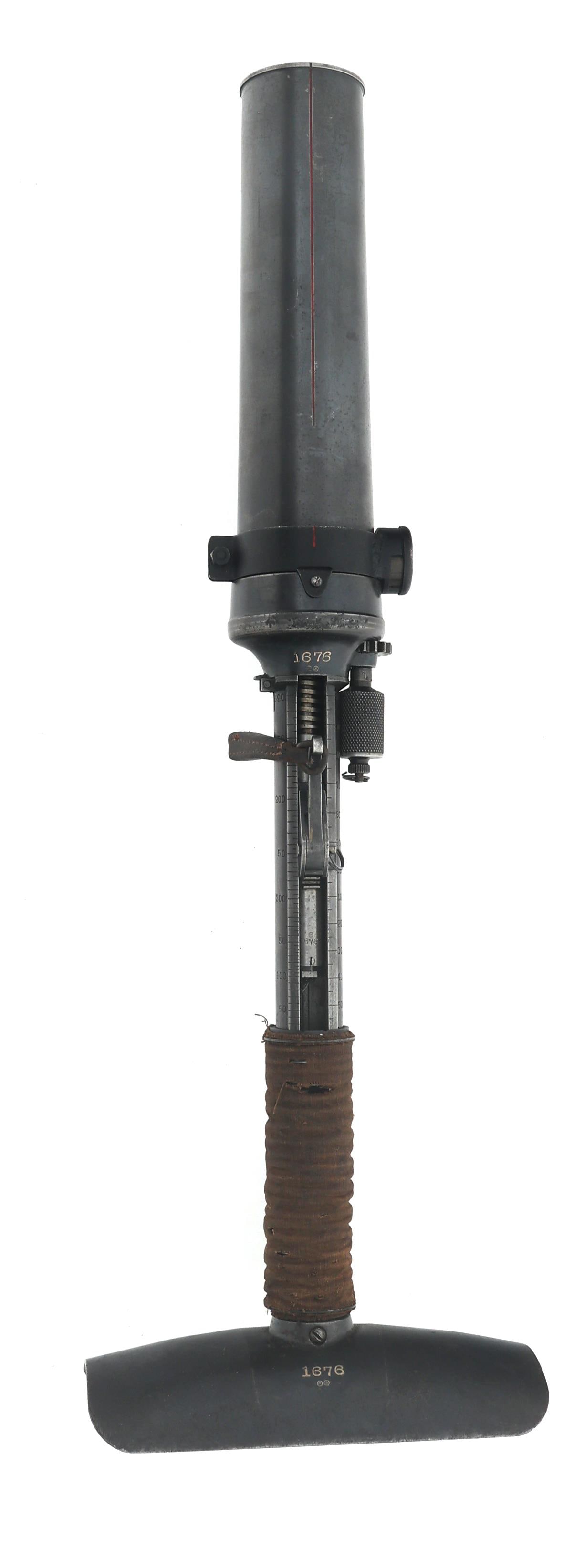 WWII JAPANESE TYPE 89 KNEE MORTAR - DEMILLED (1 of 8)