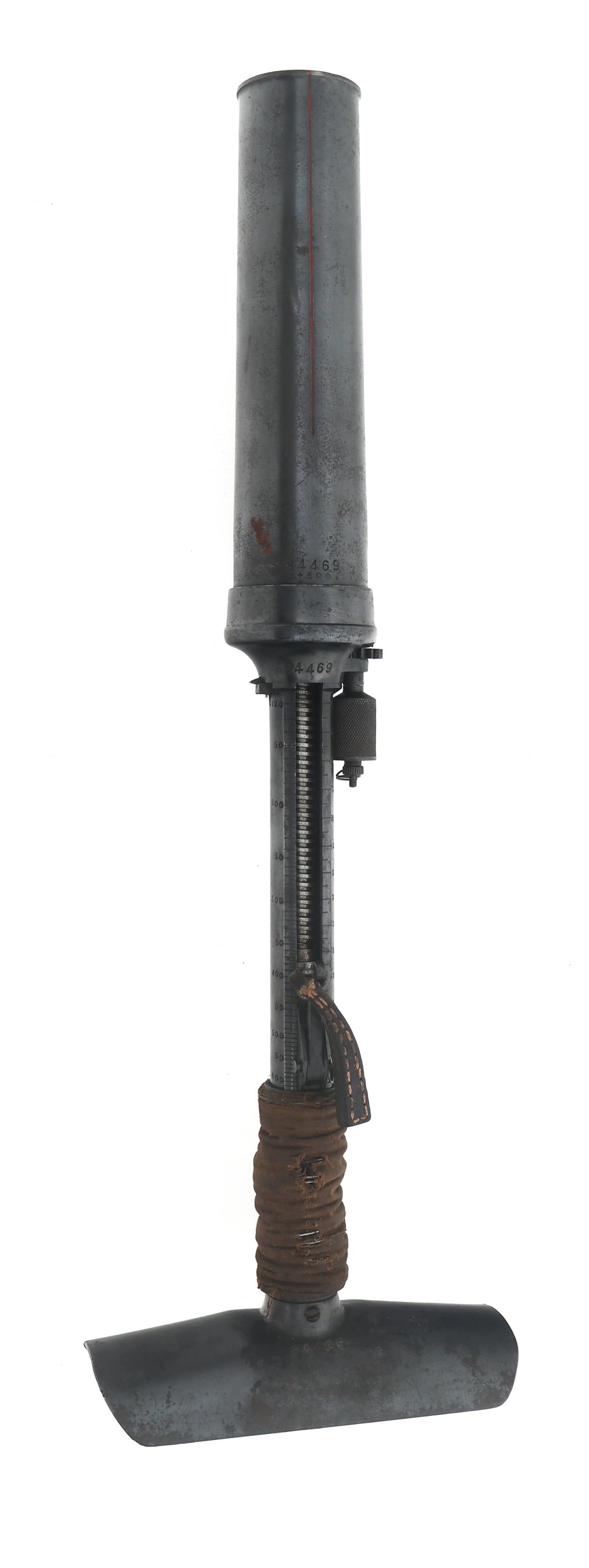 WWII JAPANESE TYPE 89 KNEE MORTAR - DEMILLED (1 of 8)