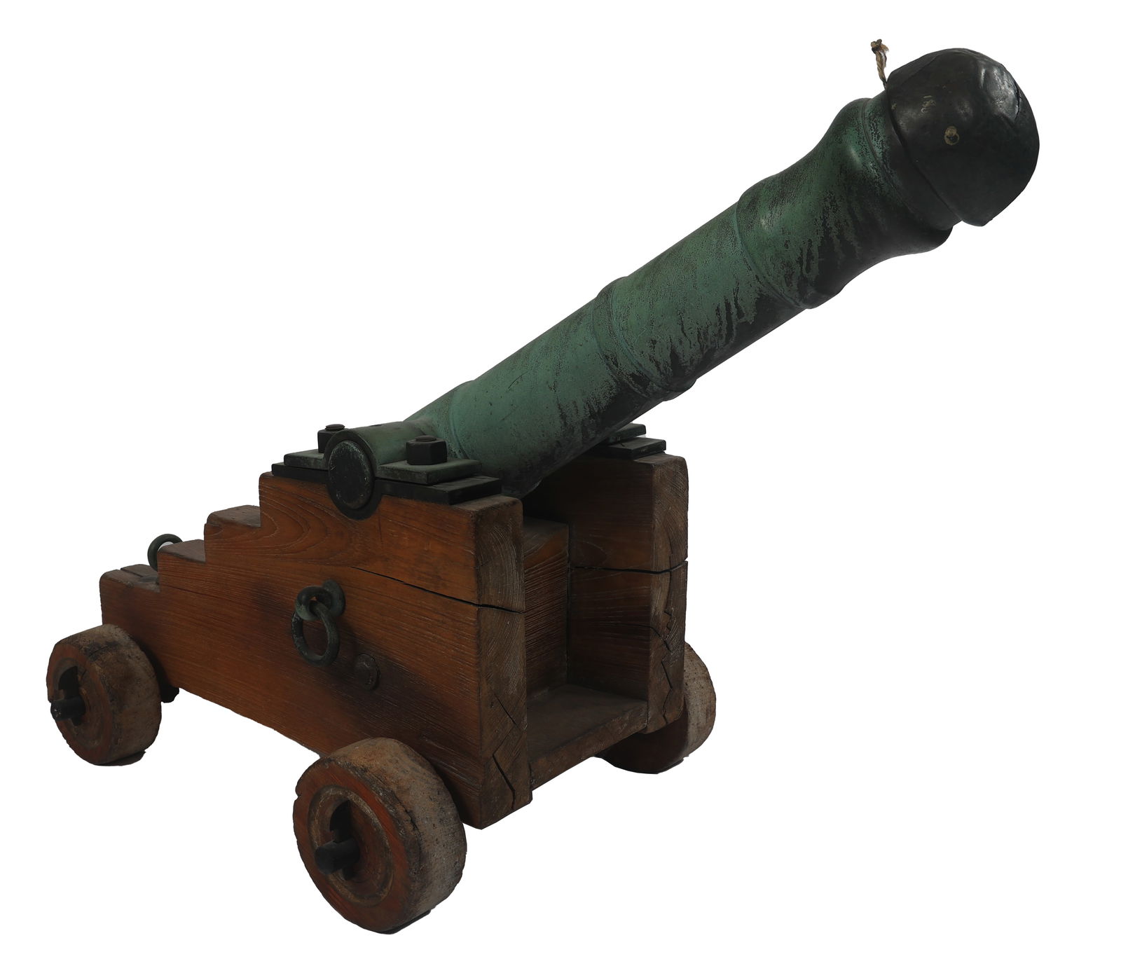 BRITISH BRASS CANNON CIRCA 1880 (1 of 6)