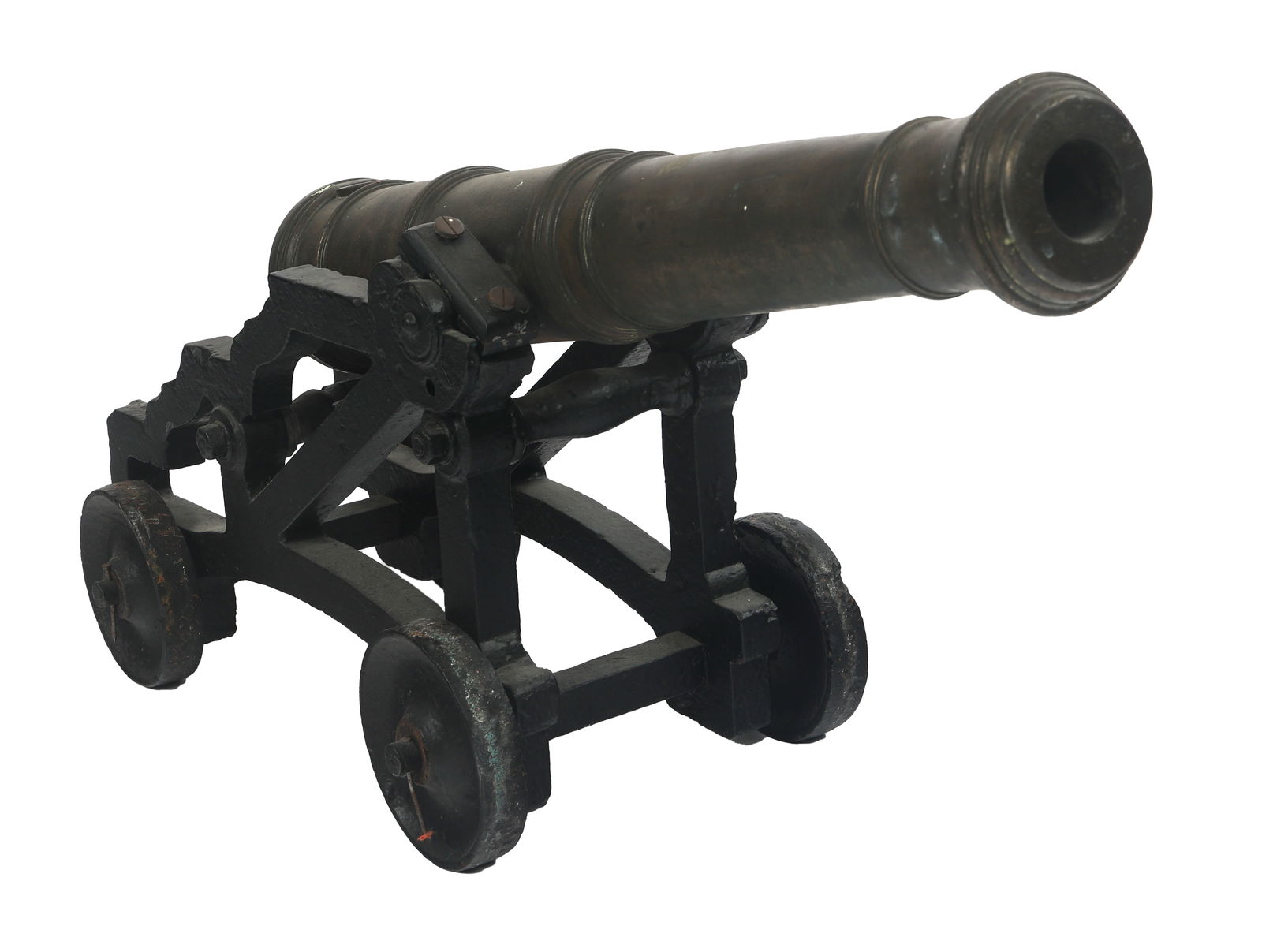 BRITISH BRASS CANNON CIRCA 1860 (1 of 7)