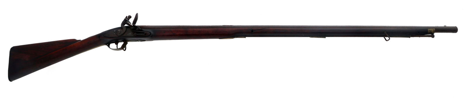 AMERICAN .69 CALIBER FLINTLOCK MUSKET (1 of 11)