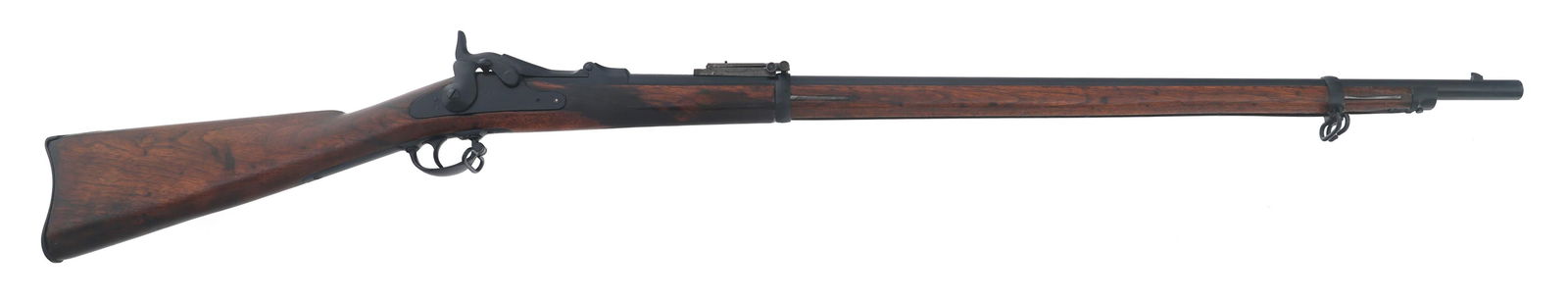 US SPRINGFIELD MODEL 1873 .45-70 TRAPDOOR RIFLE (1 of 11)