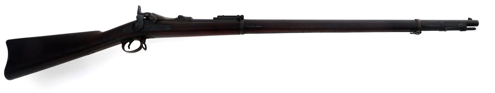 US SPRINGFIELD MODEL 1884 45-70 CAL TRAPDOOR RIFLE (1 of 12)