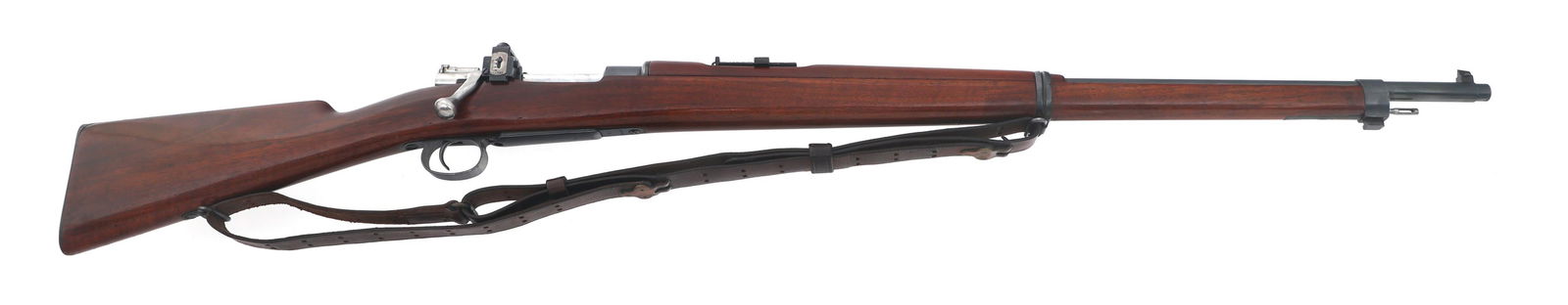CHILEAN LOEWE MODEL 1895 7X57 CALIBER MAUSER RIFLE (1 of 12)