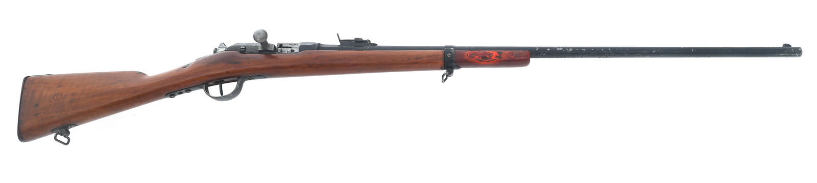 SPORTERIZED TULLE M80 11mm CAL BOLT ACTION RIFLE (1 of 11)