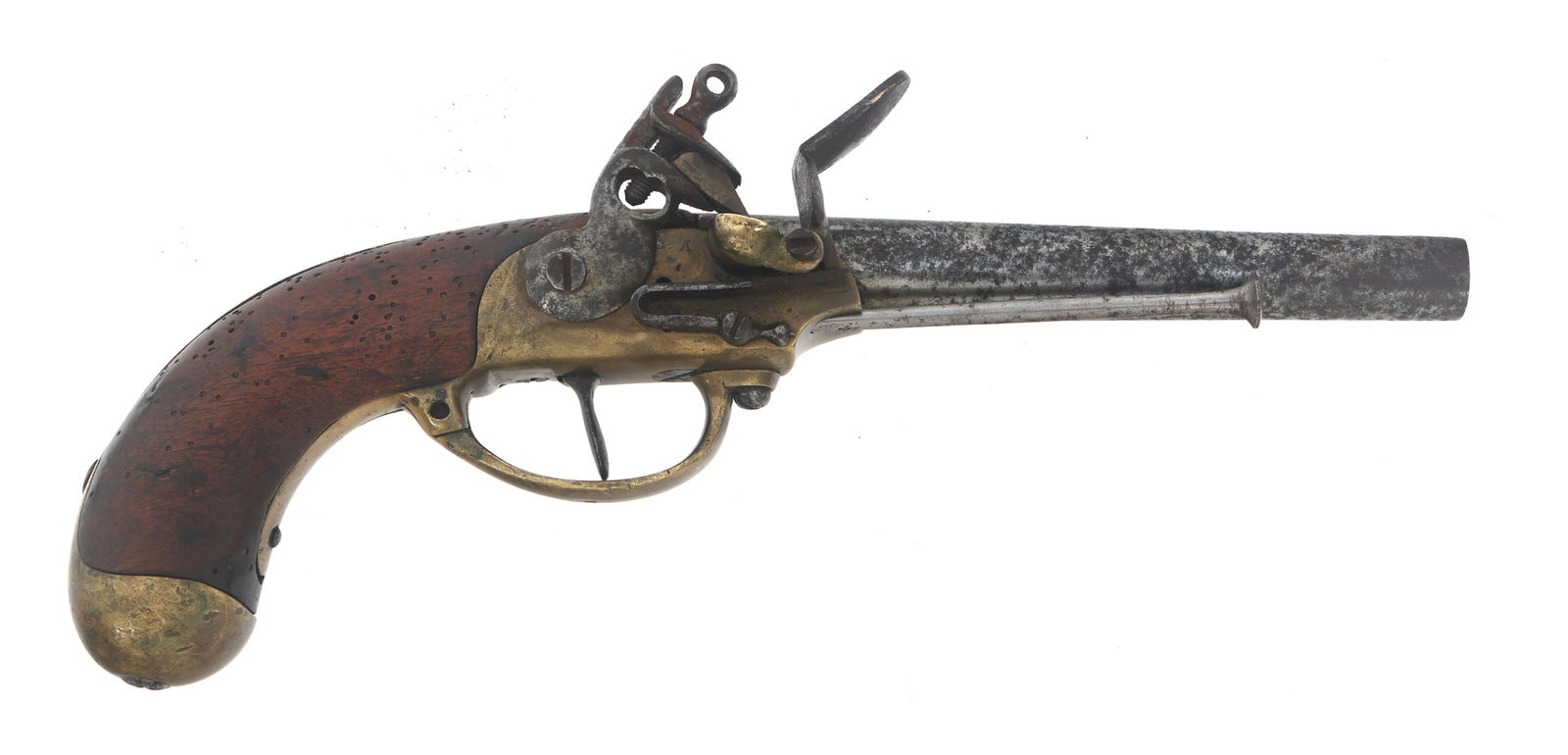 FRENCH MODEL 1777 .69 CALIBER FLINTLOCK PISTOL (1 of 12)
