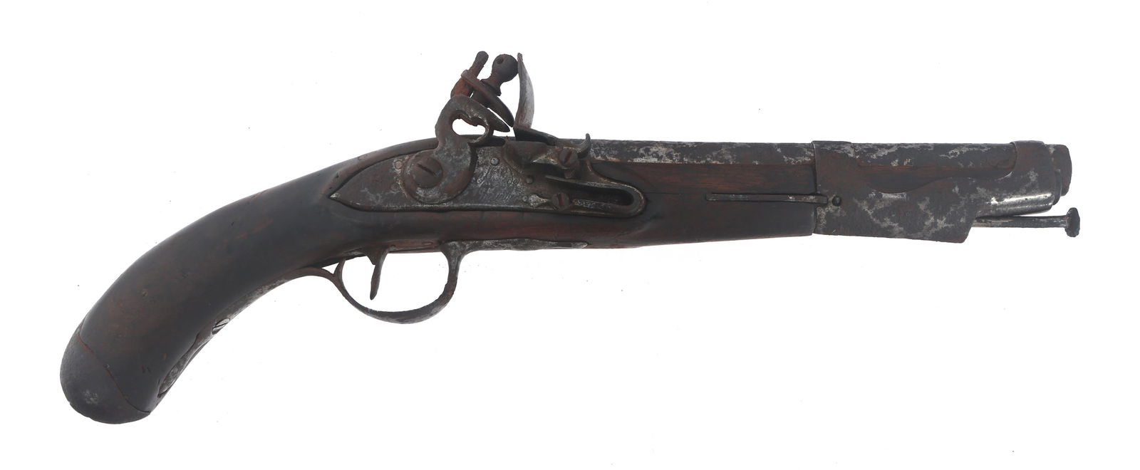 FRENCH CHARLEVILLE MODEL 1763/66 FLINTLOCK PISTOL (1 of 12)