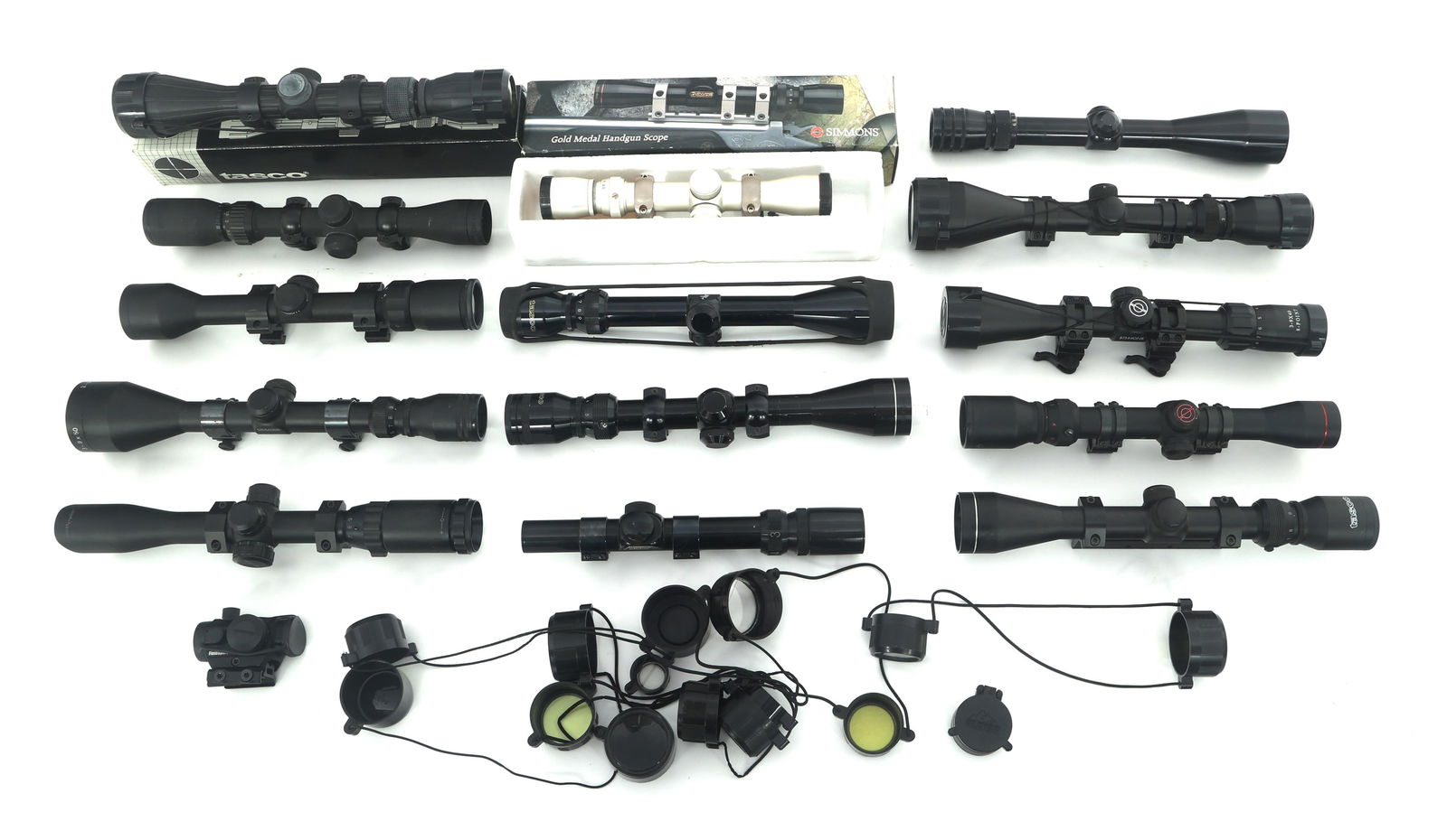 RIFLE AND HANDGUN SCOPES BONANZA LOT (1 of 7)