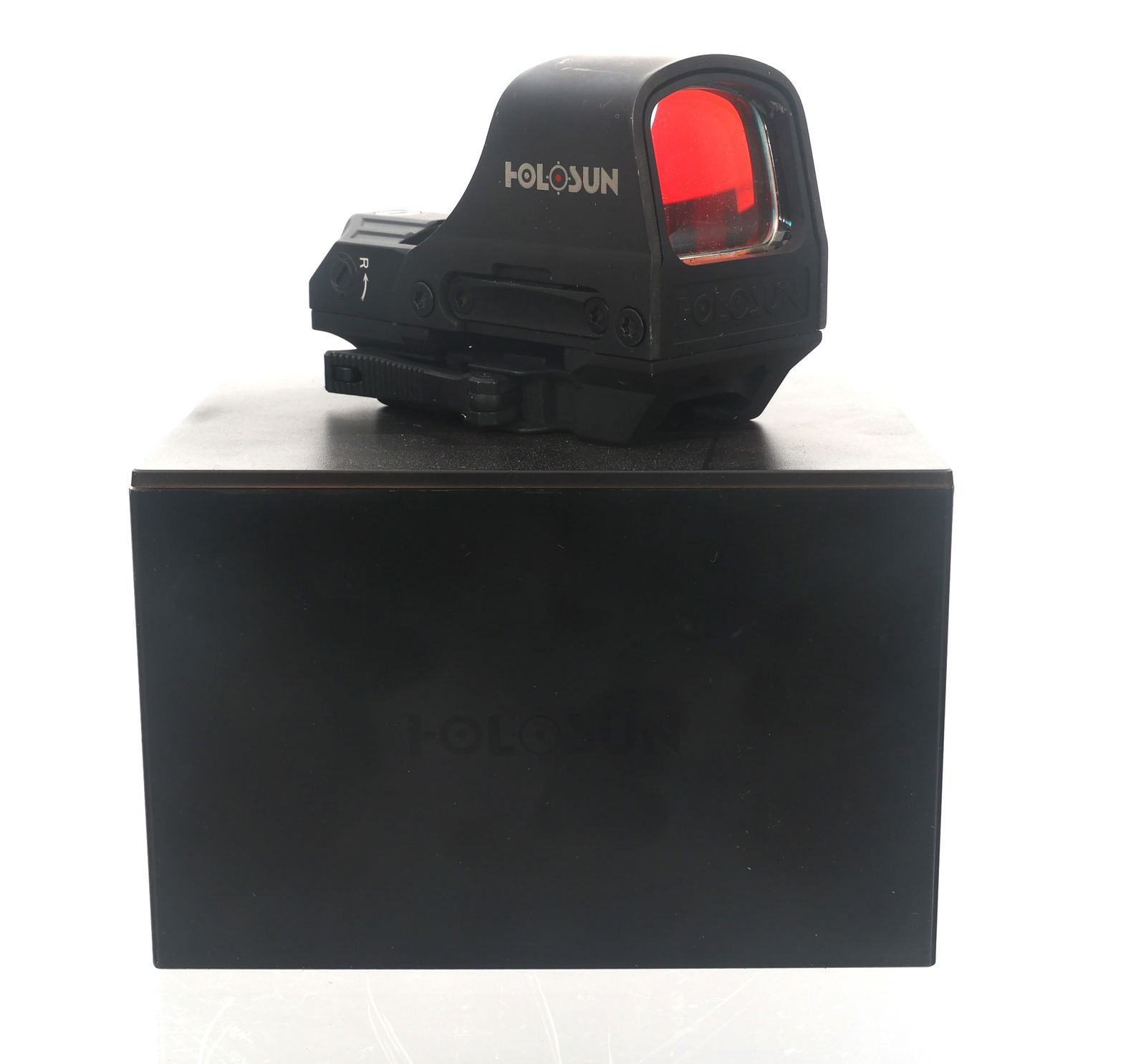 HOLOSUN MODEL HS510C REFLEX SIGHT: HOLOSUN MODEL HS510C REFLEX SIGHT Holosun Model HS510C reflex sight. Solar failsafe. Waterproof. Owners manual. 2 MOA Dot & 65 MOA reticle. Plastic box. Note: Shipping & Payment Shipping: In-house
