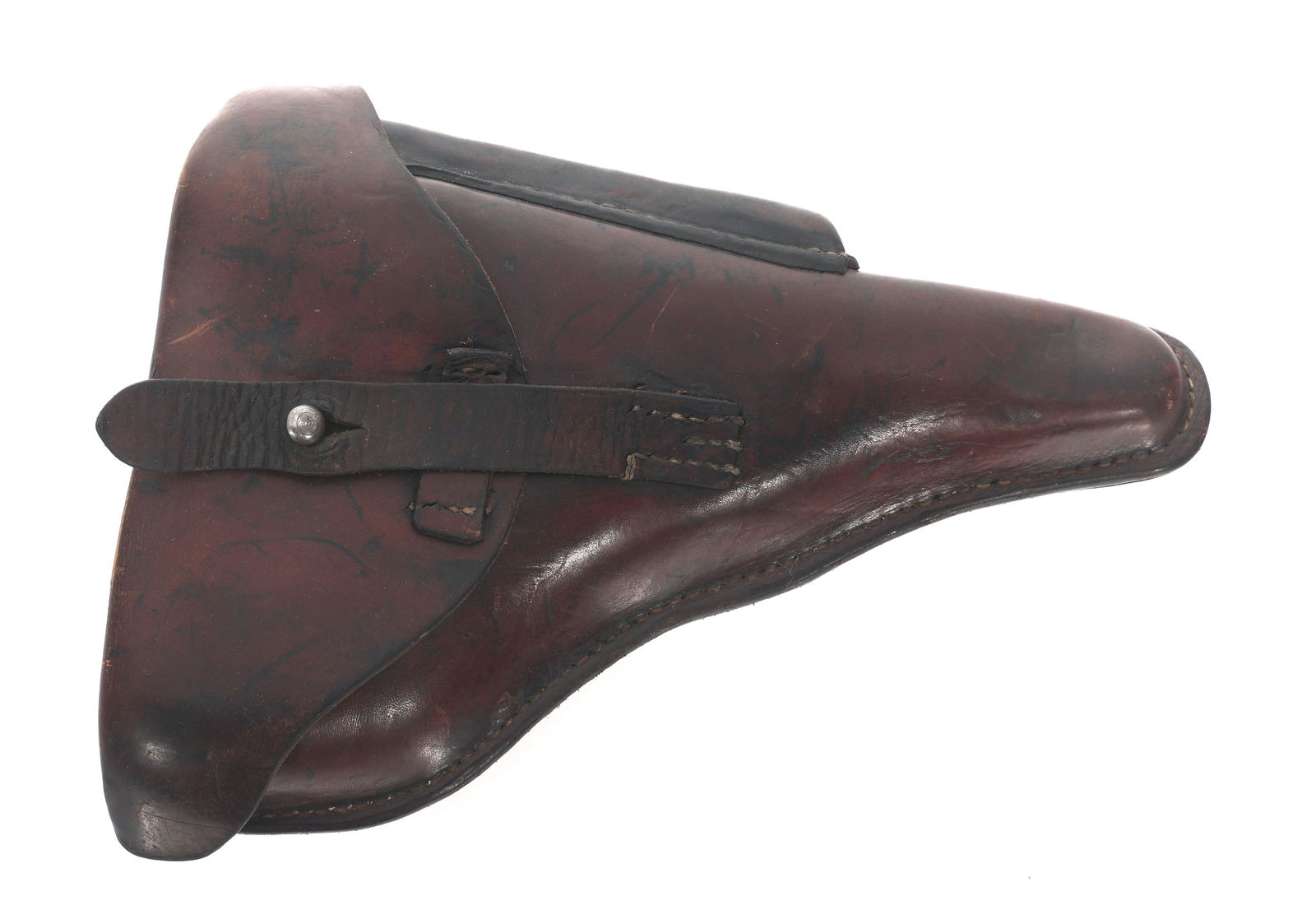 WWII GERMAN SCHAMBACH & CO P08 PISTOL HOLSTER (1 of 3)