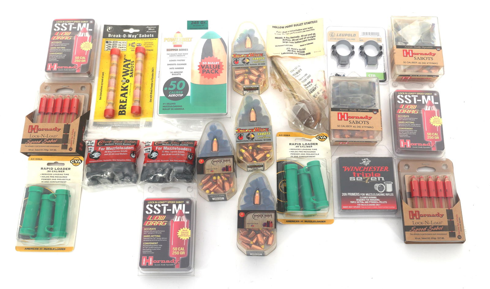 50 CALIBER BLACK POWDER SHOOTING SUPPLIES: 50 CALIBER BLACK POWDER SHOOTING SUPPLIES 50 caliber black powder shooting supplies and accessories. Sabots, bullets, primers, and more. Size / Gauge: 50 Note: Shipping & Payment Shipping: In-house