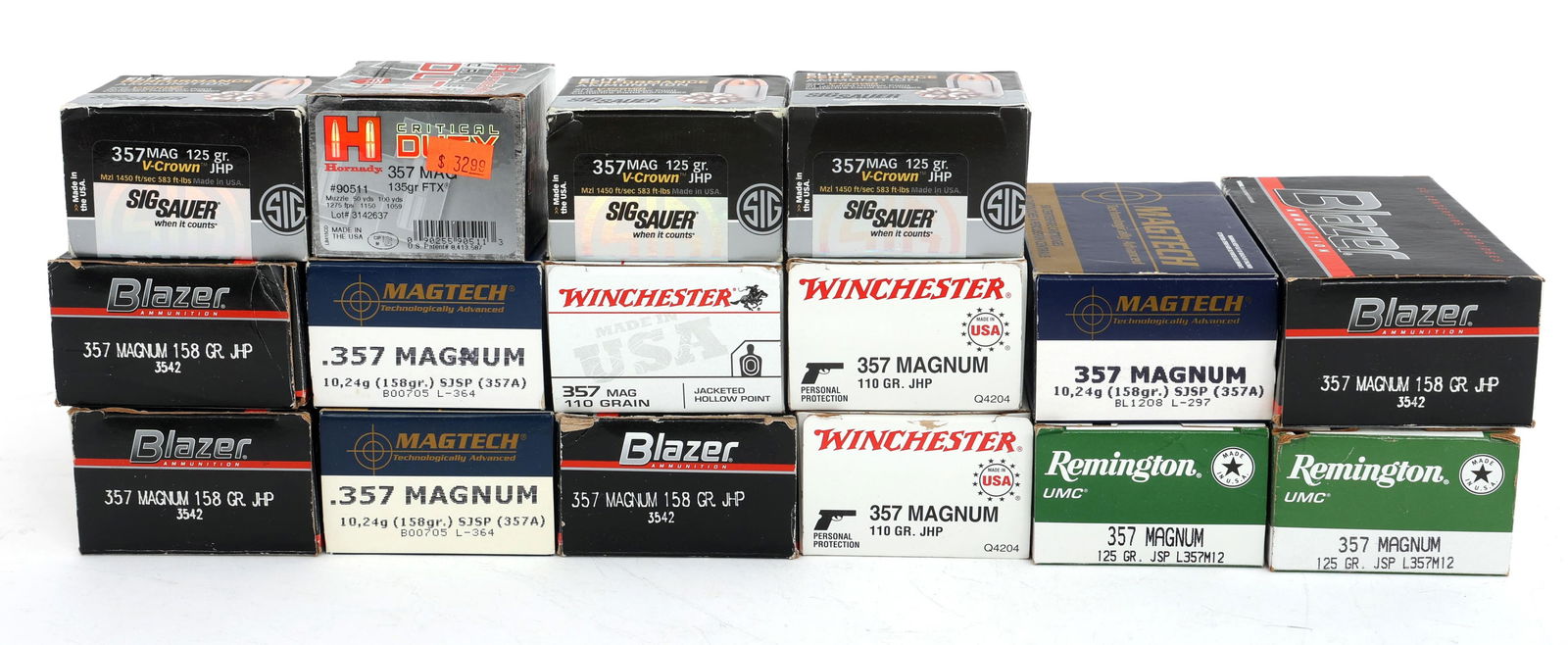 357 MAG CALIBER HANDGUN AMMUNITION - 23 LBS TGW (1 of 3)