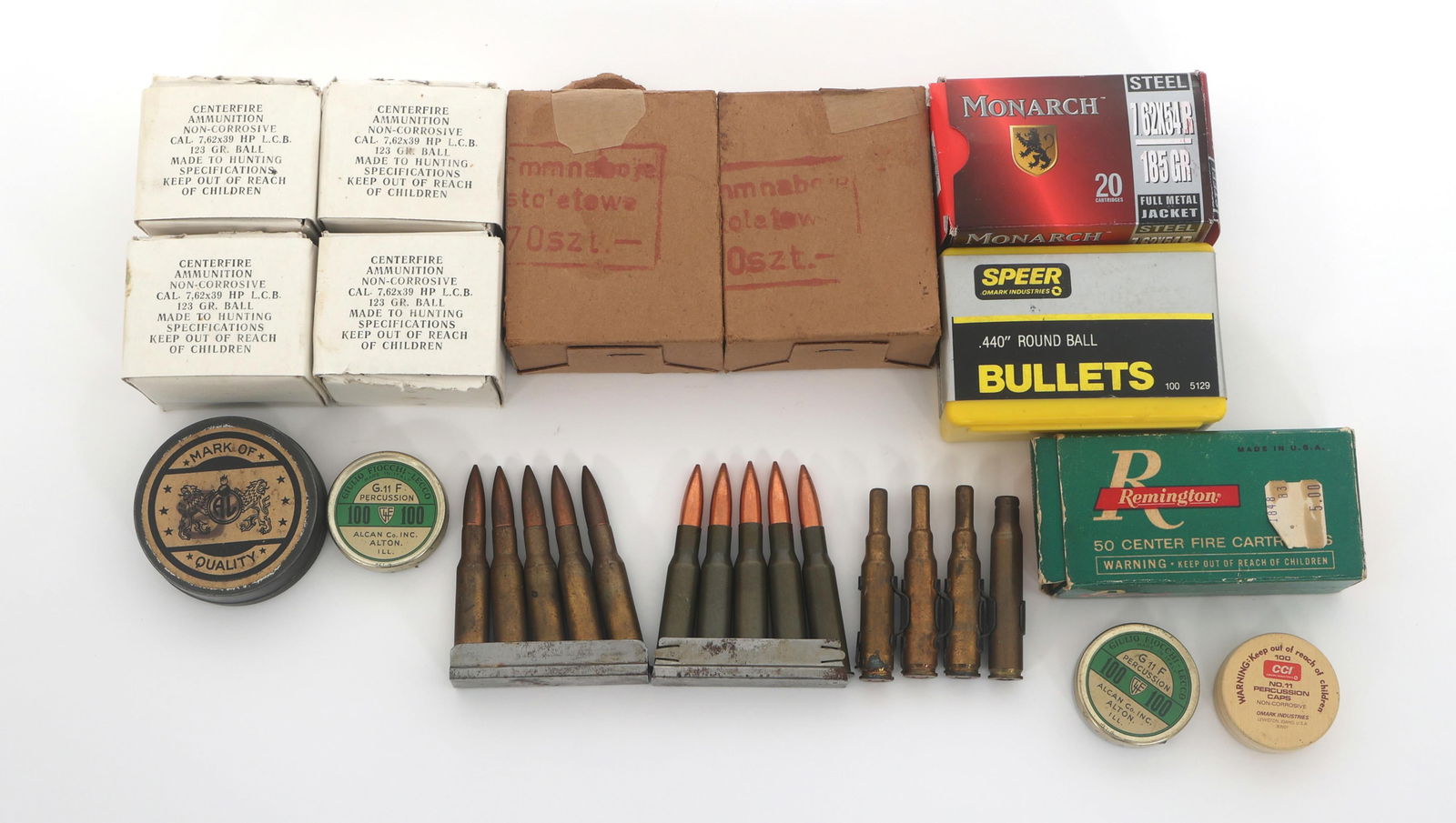 HANDGUN AND RIFLE AMMUNITION (1 of 3)